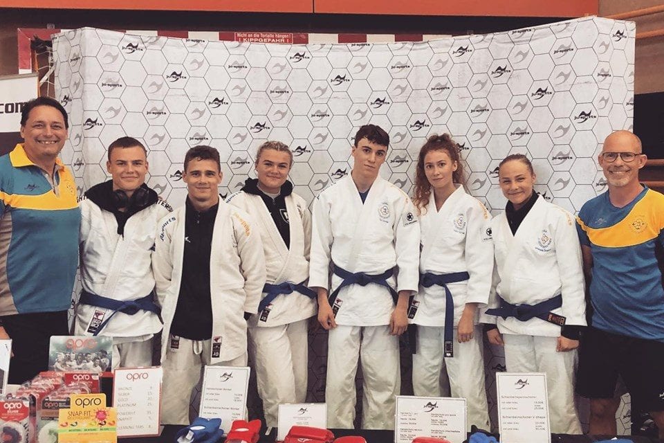 Resultat för team Sweden jujutsu på Wien open: