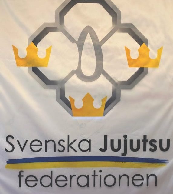 Svenska Jujutsufederationens flagga