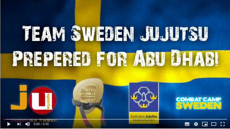 We proudly present Team Sweden Jujutsu for the WC 2019/ Abu Dhabi